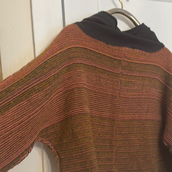 Free People Multicolor Striped Cowl Neck Sweater - Picture 7 of 16